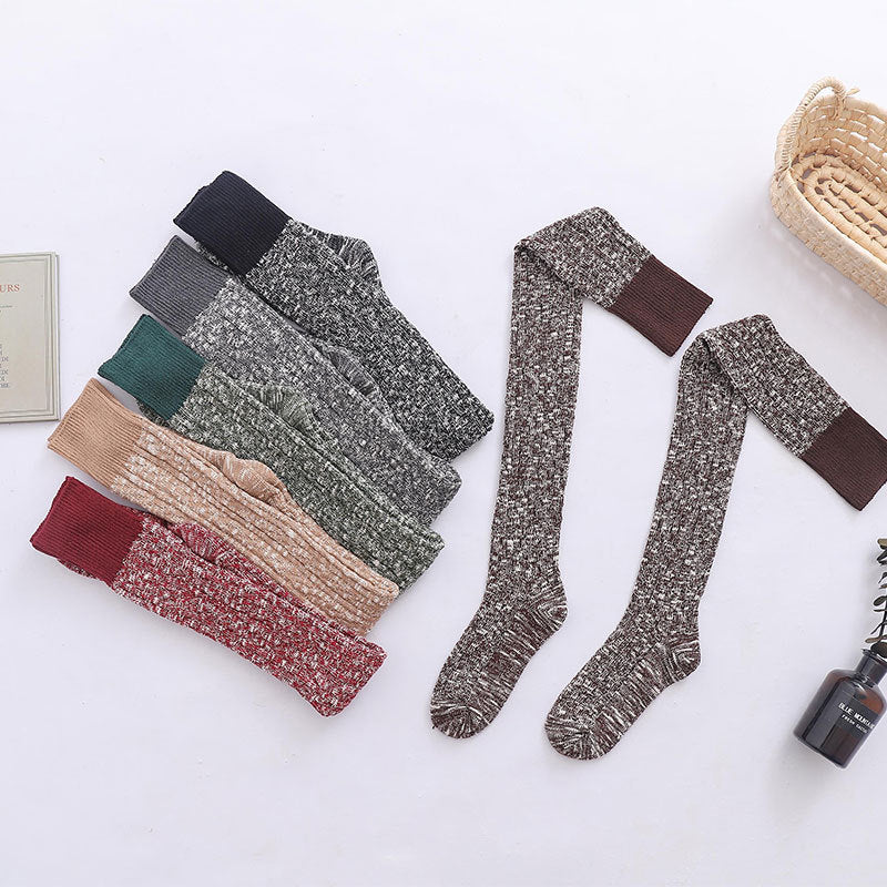 77 cm Knitted Long Socks for Women