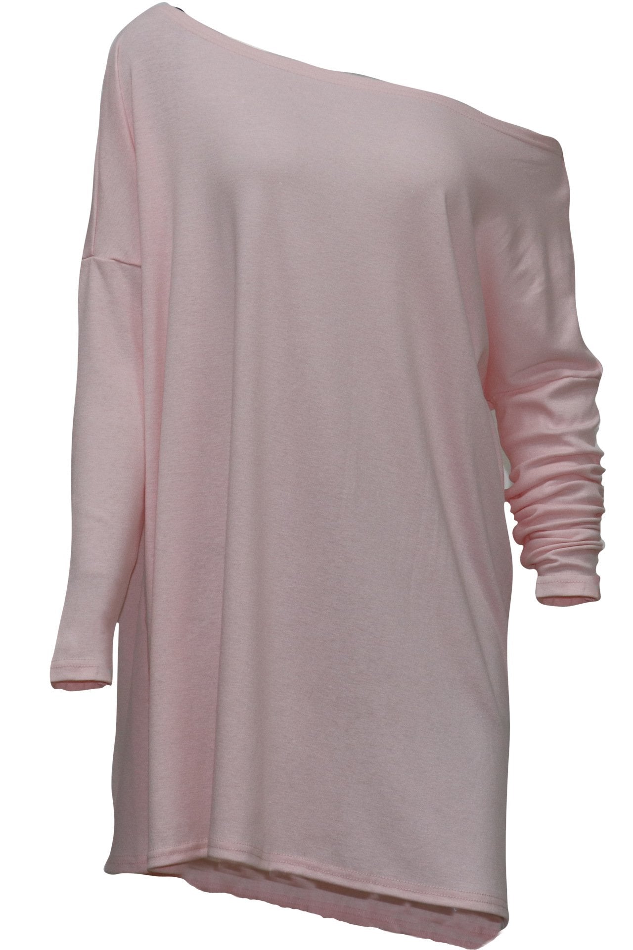Fashion Off The Shoulder Long Sleeves T Shirts-STYLEGOING