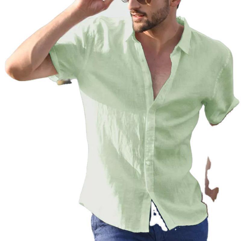 Men Plus Sizes Summer Short Sleeves T-shirts-STYLEGOING