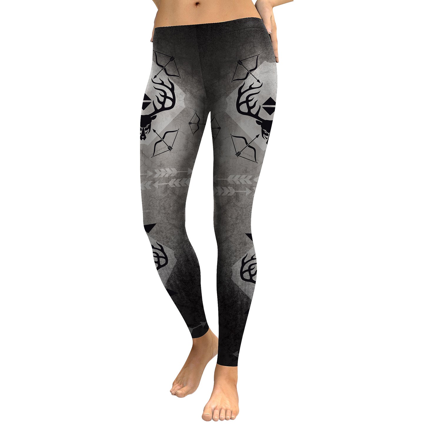 Sexy 3D Print Halloween Leggings for Women