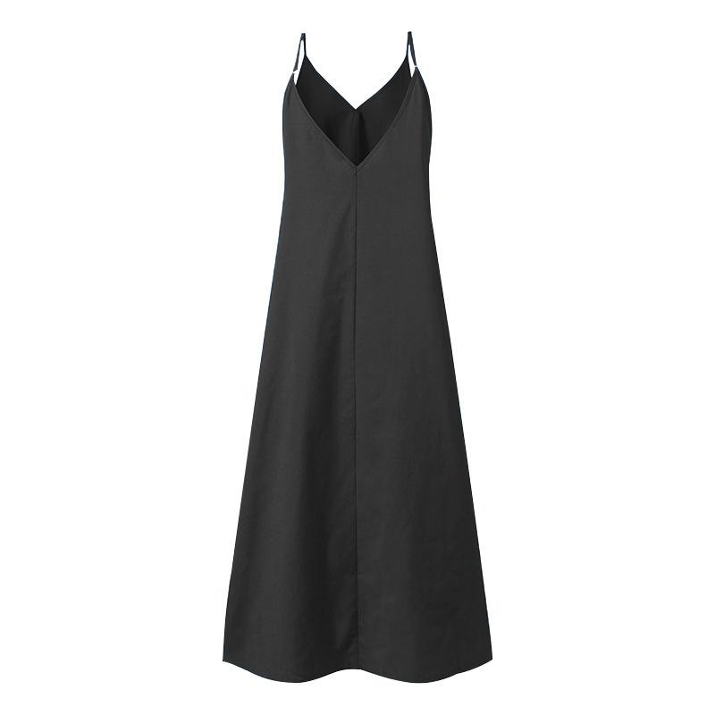 Plus Sizes Sexy Backless Loose Long Dresses-STYLEGOING