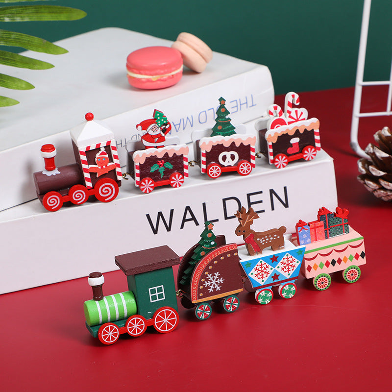 Christmas Train Design Ornaments Gifs for Kids