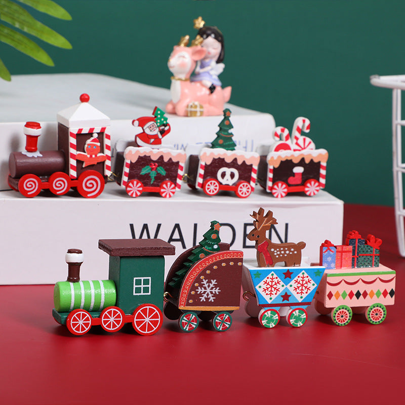 Christmas Train Design Ornaments Gifs for Kids