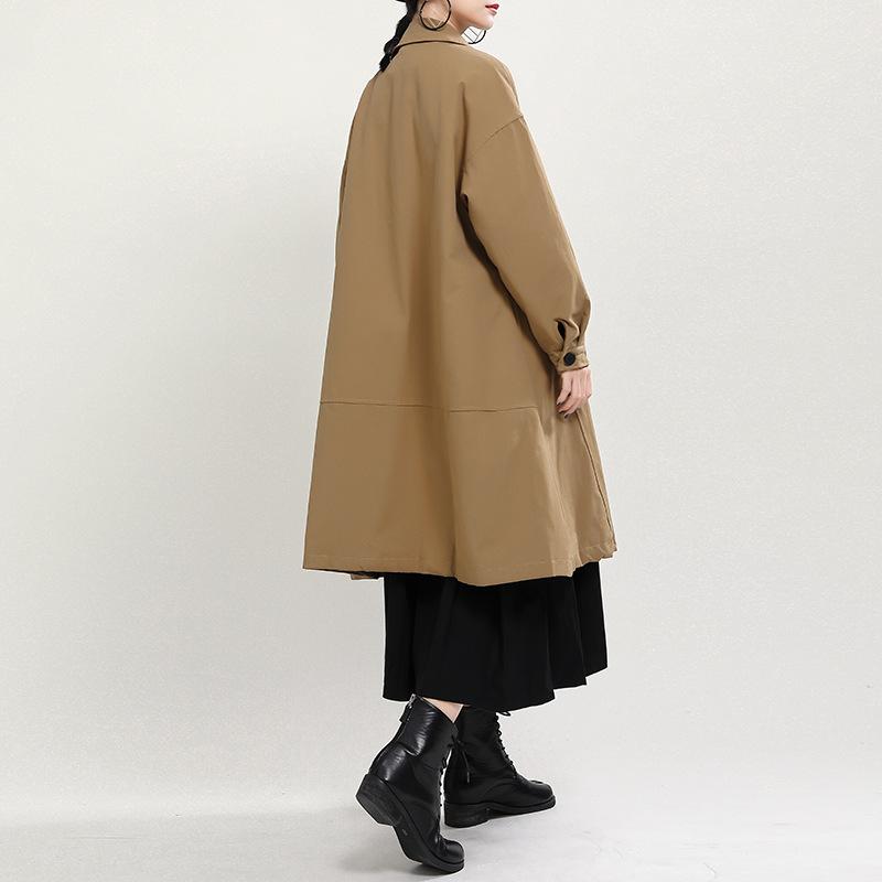 Women Irregular Winter Thicken Overcoat