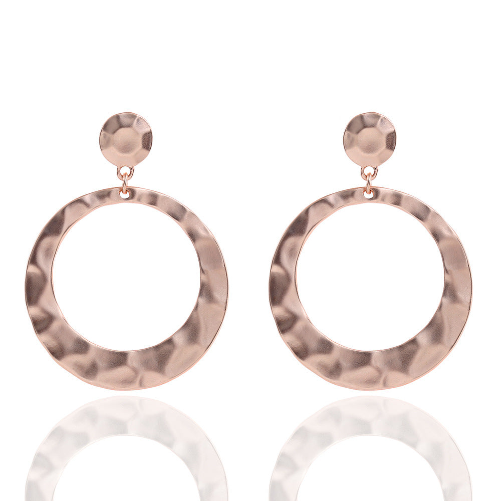 Round Shape Design Women Drop Earrings