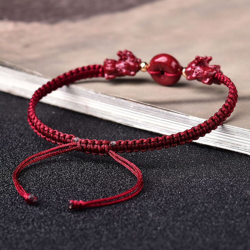 Red Thread Brave Troops Women Bracelets
