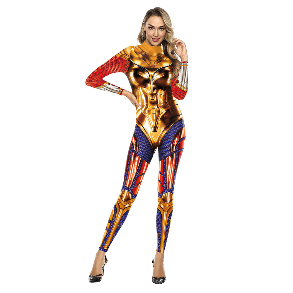 Halloween 3D Print Cosplay Jumpsuits & Rompers