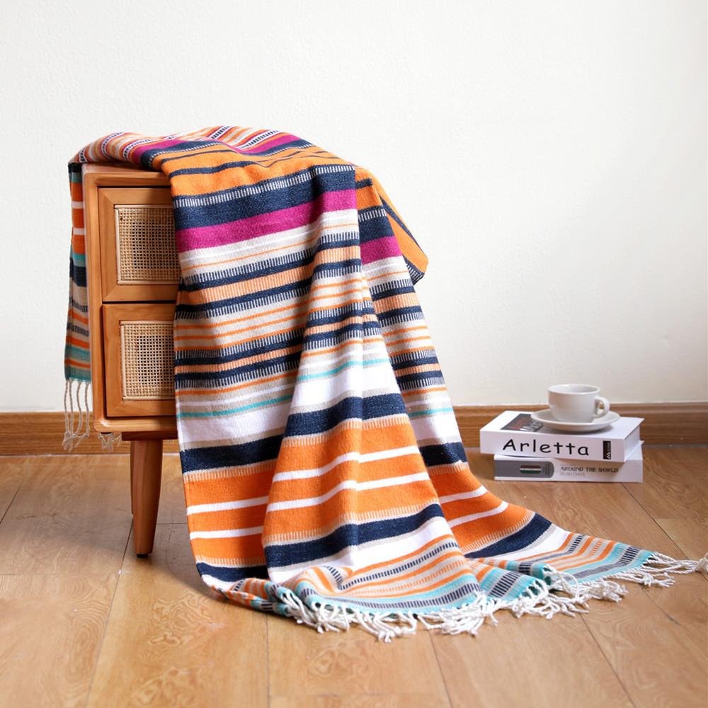 Summer Casual Rainbow Blanket--Free Shipping at meselling99