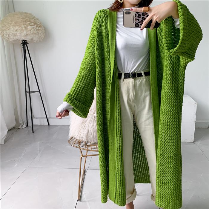 Plus Sizes Loose Knitting Women Overcoat-STYLEGOING