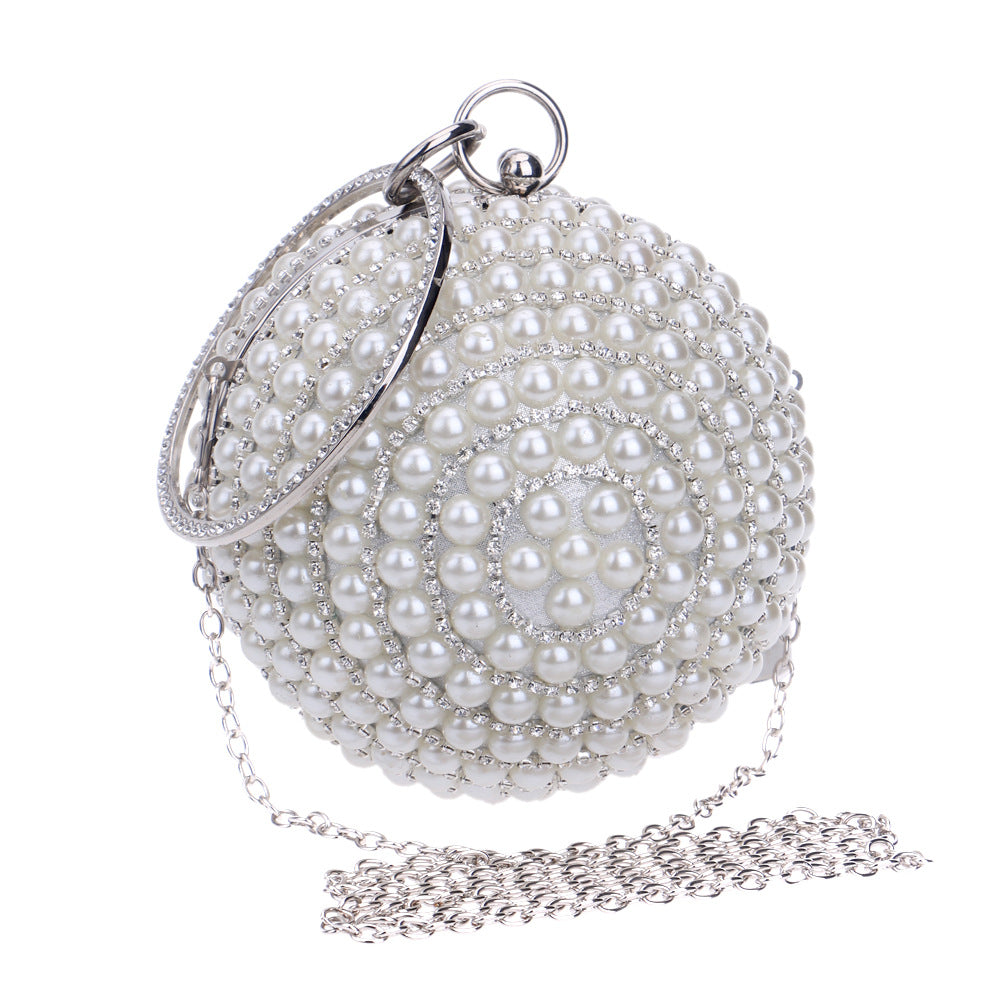 Fashion Round Shaped Jewelry Design Evening Party Bags