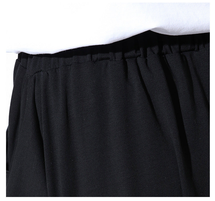 Black Hip Hop Women Harem Pants