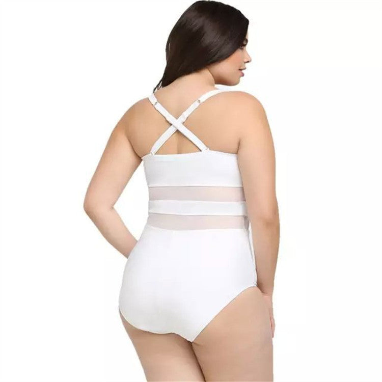 Sexy Backless Plus Sizes One Piece Women Swimwear
