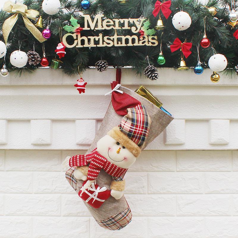 Christmas Snowman 3D Socks for Gifts