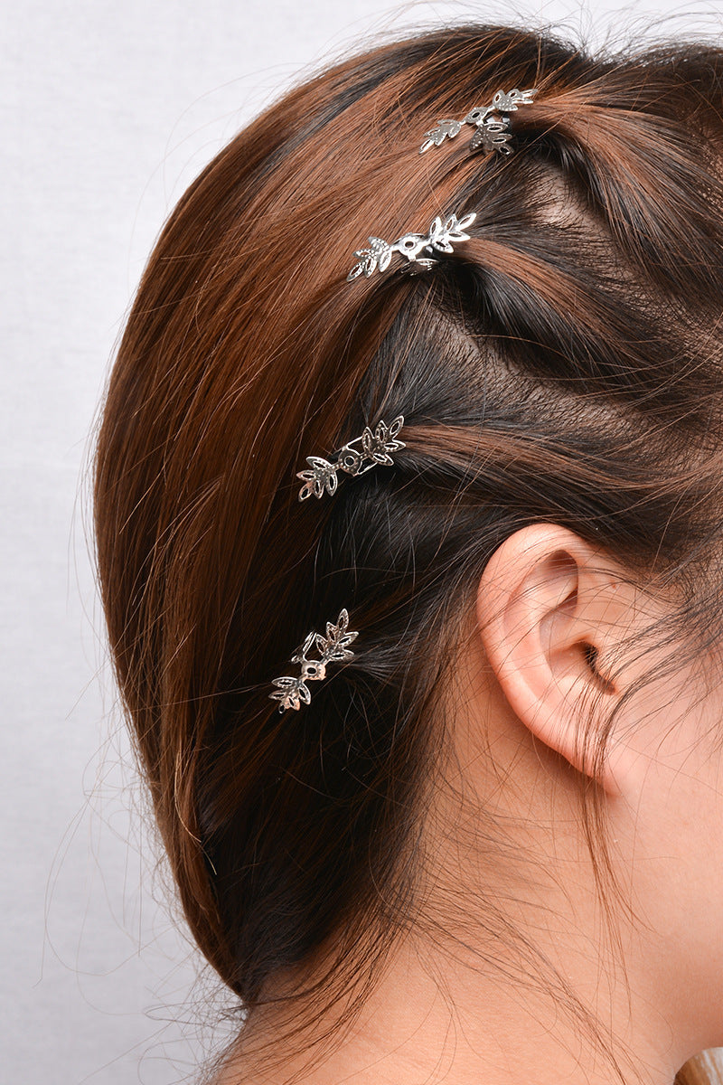 Personality DIY Coins Design Brain Hair Accessories