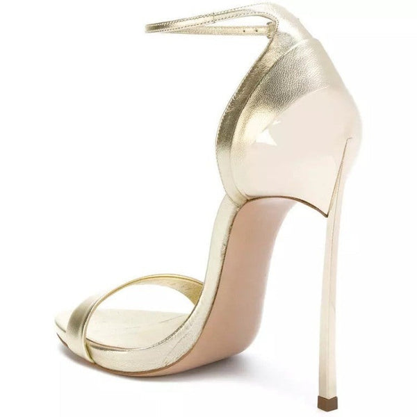 Summer One-sided Belt High-heeled Party Sandals for Women