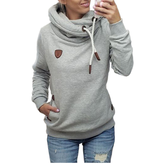 Casual Drawstring Hoddies with Hat-STYLEGOING