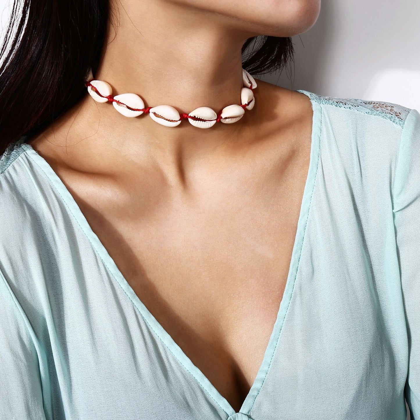 Casual Shell Handmade Clavicle Chain for Women