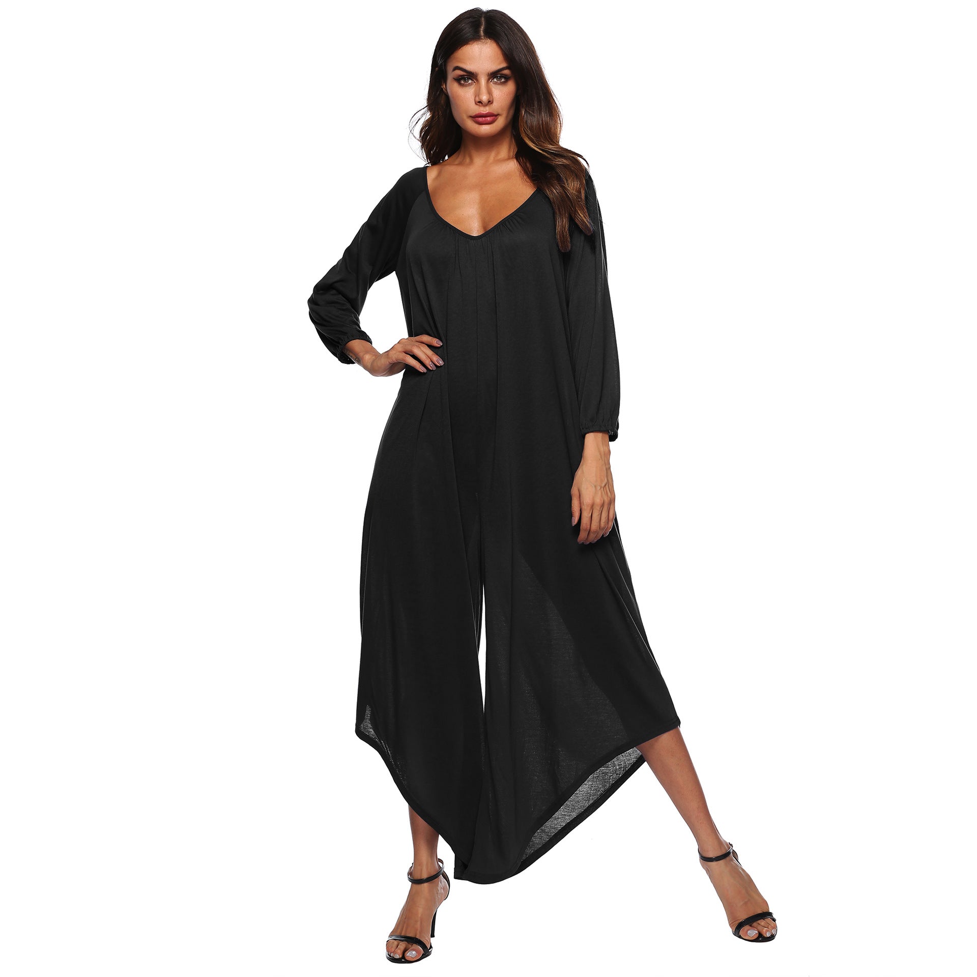 Sexy Deep V Neck Backless Jumpsuits for Women – STYLEGOING