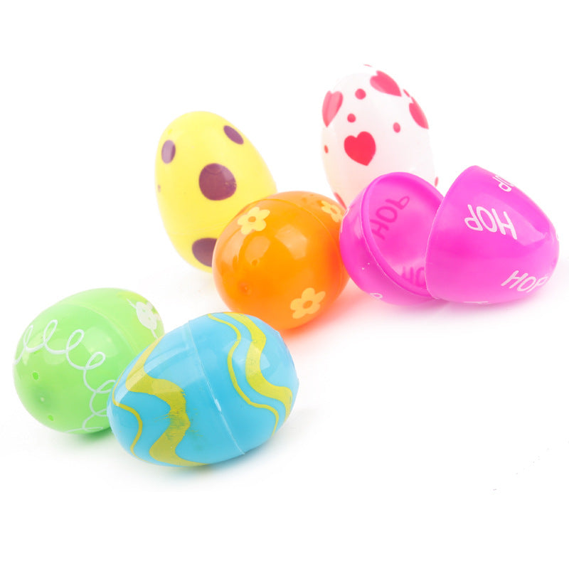 Happy Easter Day Colorful Eggs Toys 12pcs/Set