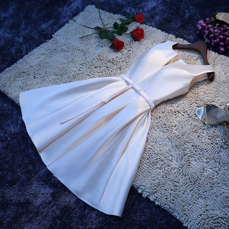 Elegant women short party dresses/Bridemaid Dresses