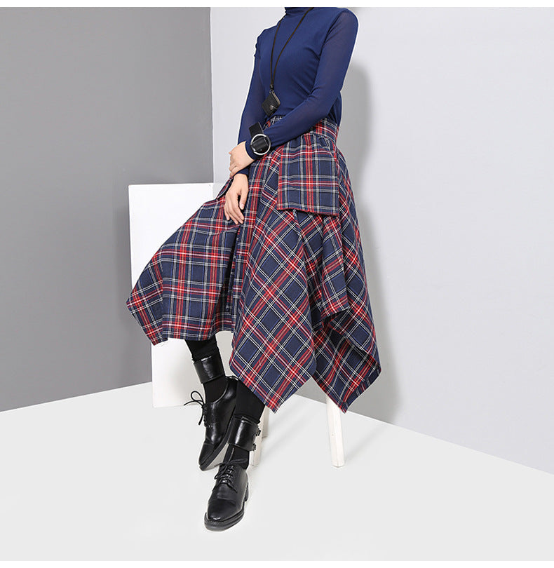 Designed High Waist Women Winter Skirts