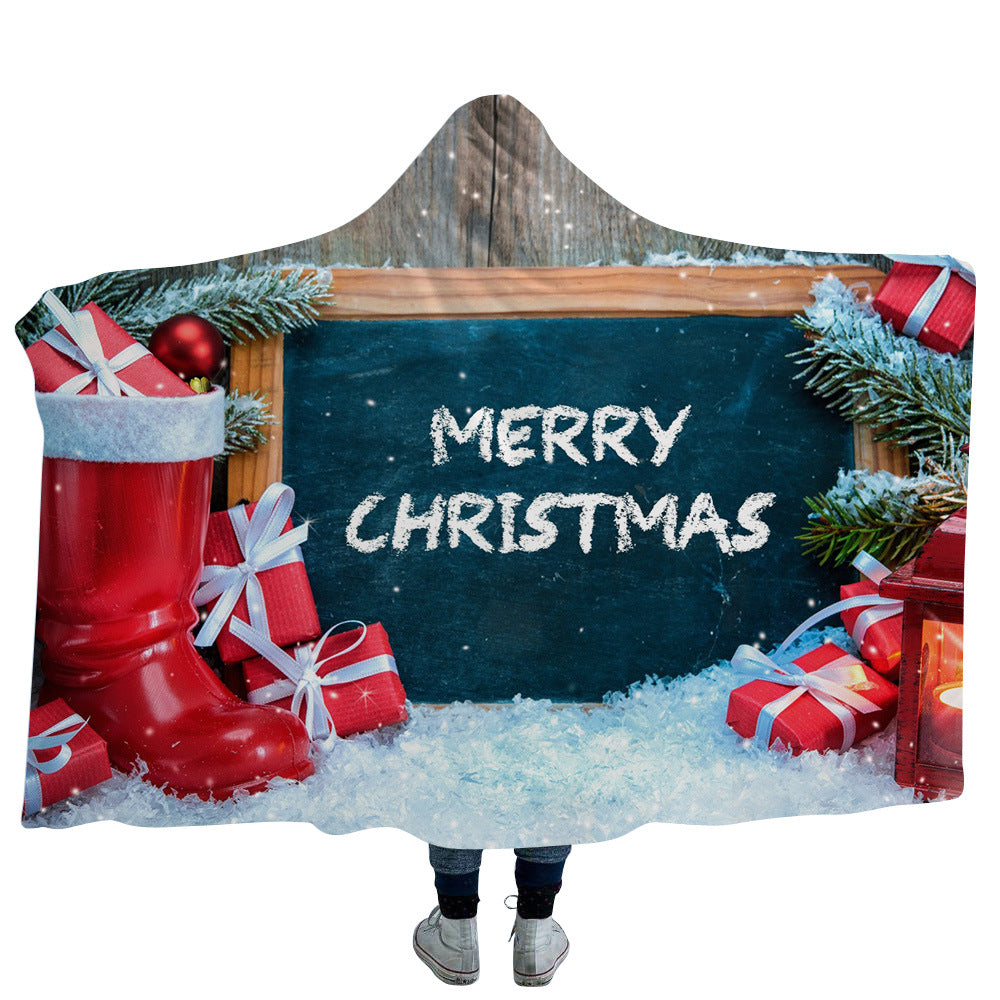 Merry Christmas Magic Hats Throw Blankets