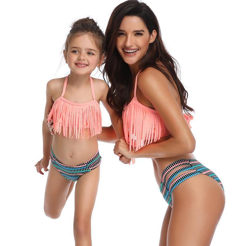Summer Parent-child Beachwear Bikini-STYLEGOING