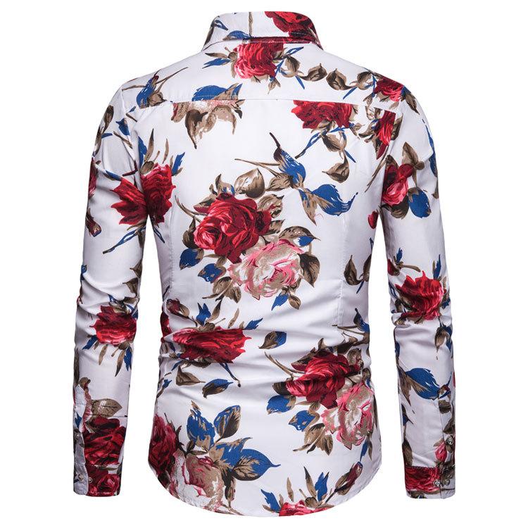 Plus Sizes Men Long Sleeves Shirts-STYLEGOING