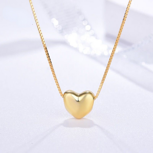 Fashion Sweetheart Shape Sliver Necklace for Women