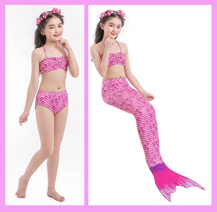 Girls Mermaid Dress and Bikini-STYLEGOING