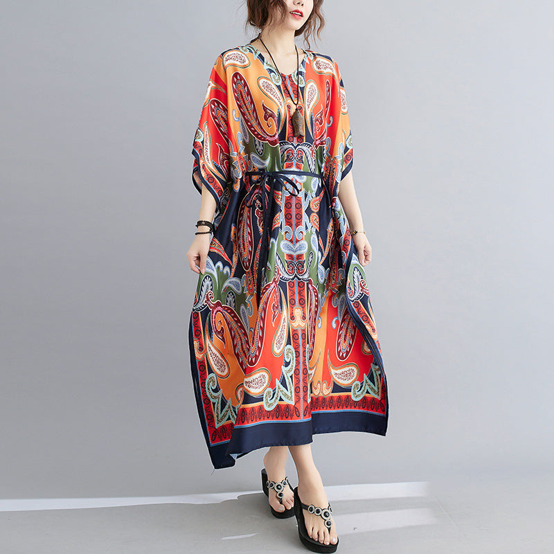 Casual Summer Plus Sizes Long Loose Dresses