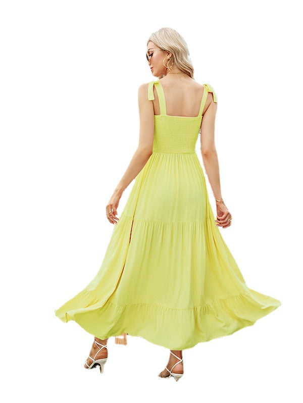 Summer Casual Butterfly Long Dresses