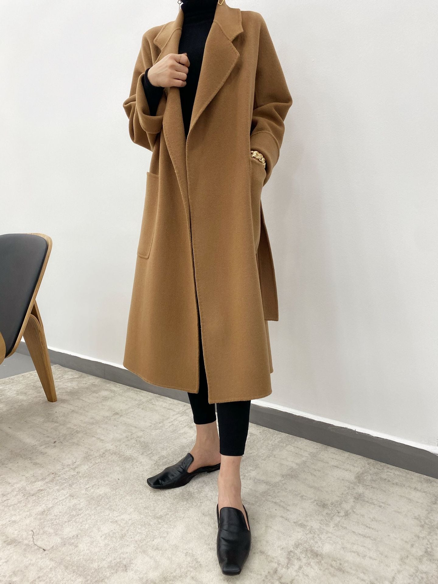 Luxury Designed Winter Woolen Overcoats for Women