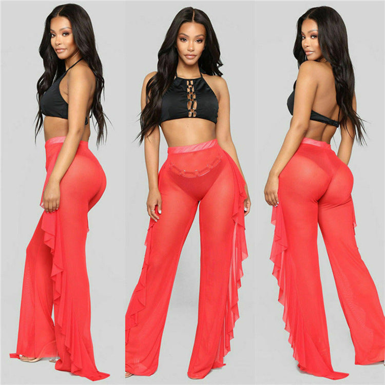Sexy See Throught Summer Beach Holiday Pants