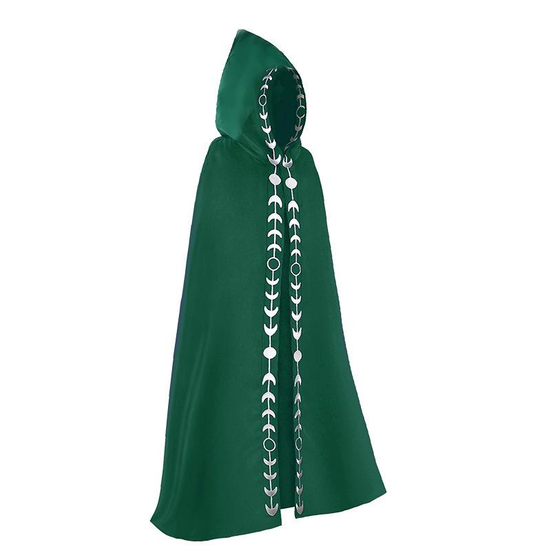 The Renaissance Middle Ages Halloween Cosplay Cape-Army Green-S-Free Shipping at meselling99