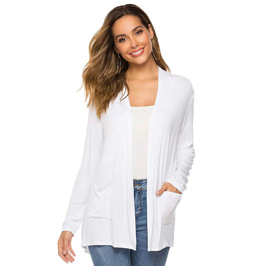 Summer Long Sleeves Women Cardigan Coats