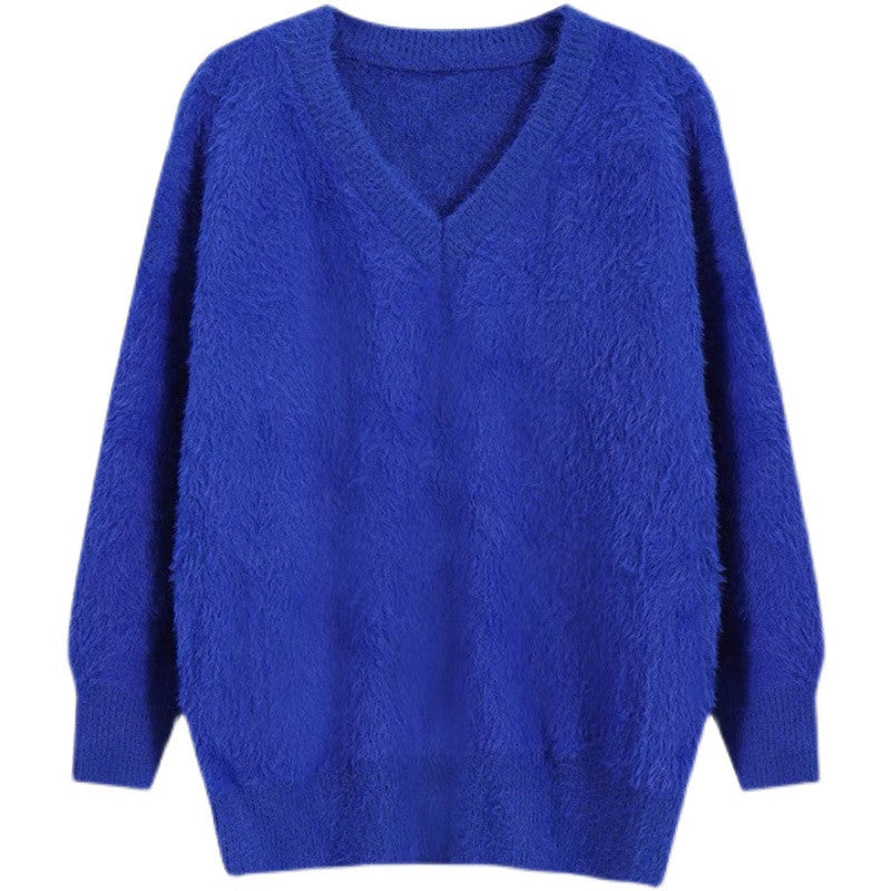 Warm Thick Winter Knitting Top Sweaters for Women