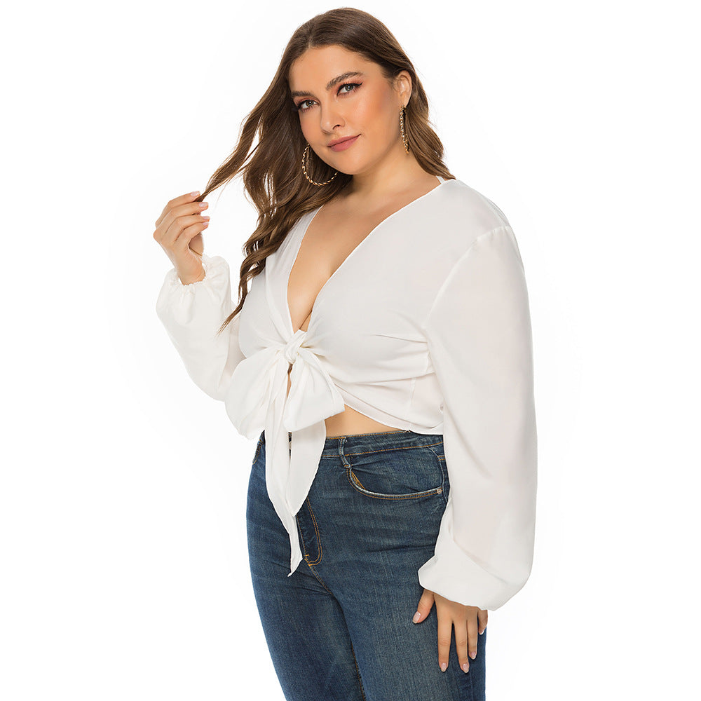 Sexy Summer Women Plus Sizes Shirts