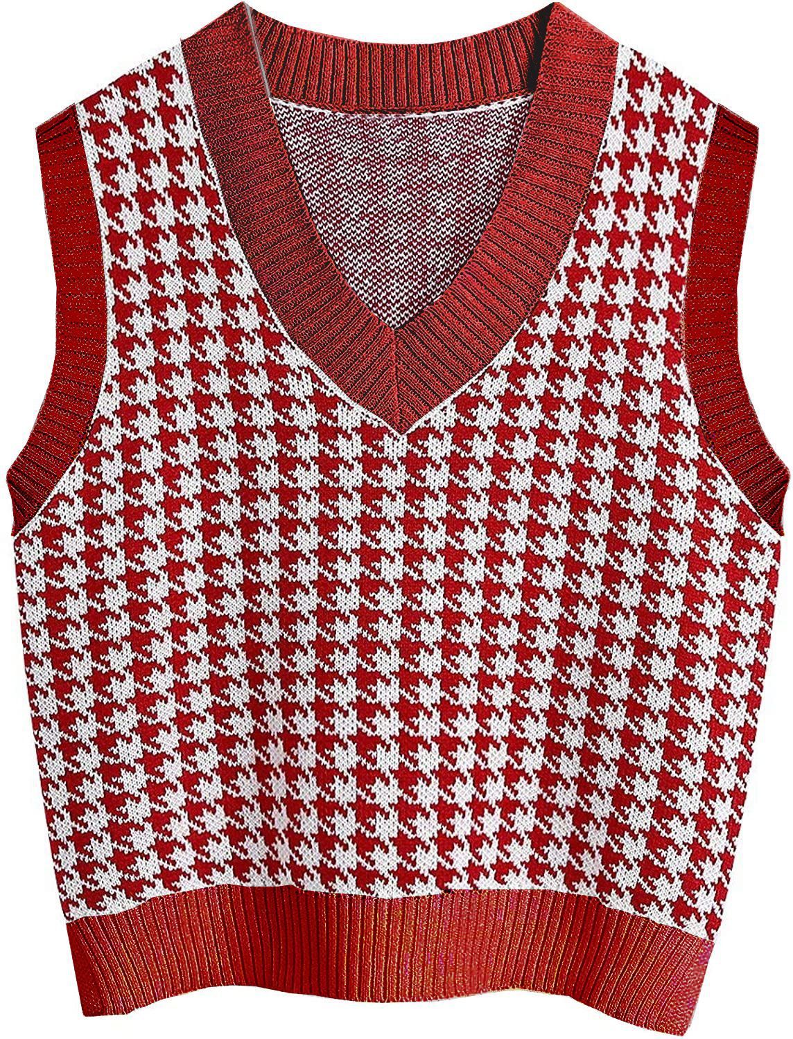 Fashion Sleeveless Women Knitting Vest