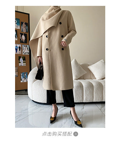 Desined Luxury Woolen Overcoats for Women