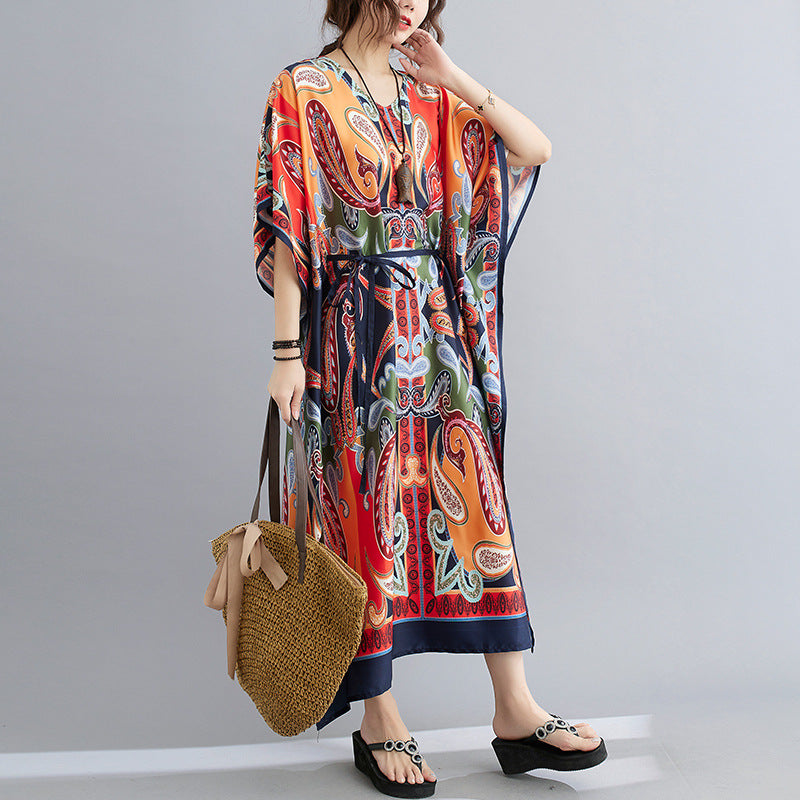 Casual Summer Plus Sizes Long Loose Dresses