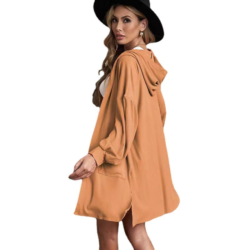 Casual Long Sleeves Fall Cardigans for Women