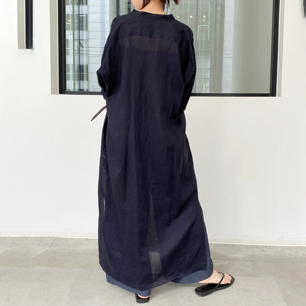 Casual Women Cozy Long Shirts Dresses