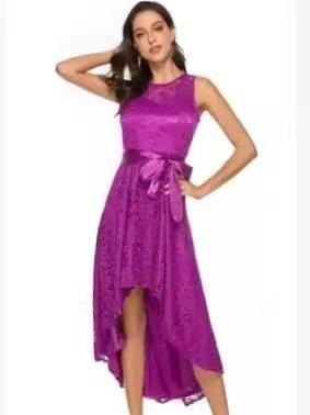 Sexy Sleeveless Plus Size Lace Dresses-STYLEGOING