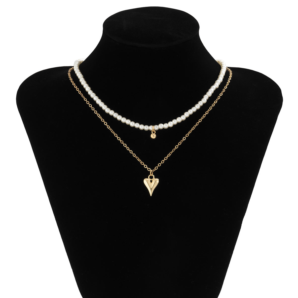 Fashion Metal Sweetheart Design Necklace for Women