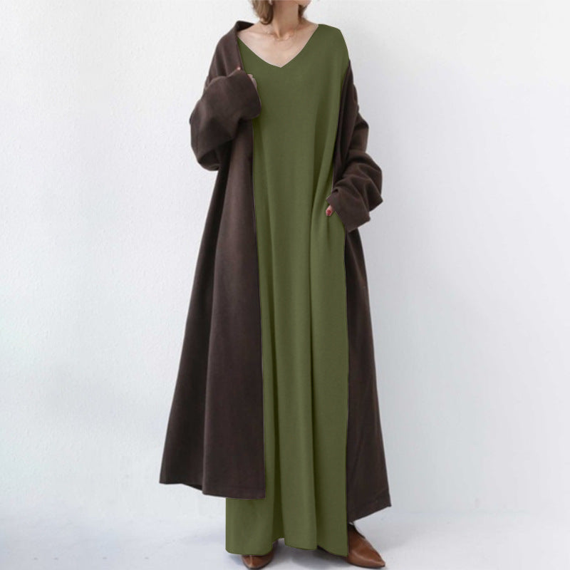 Casual Women Long Cozy Dresses