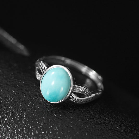 Antique Hollow Out Sterling Silver Rings for Women