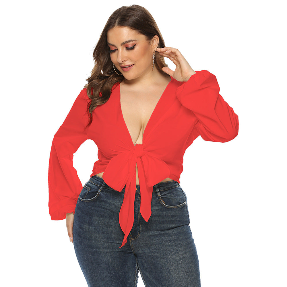 Sexy Summer Women Plus Sizes Shirts