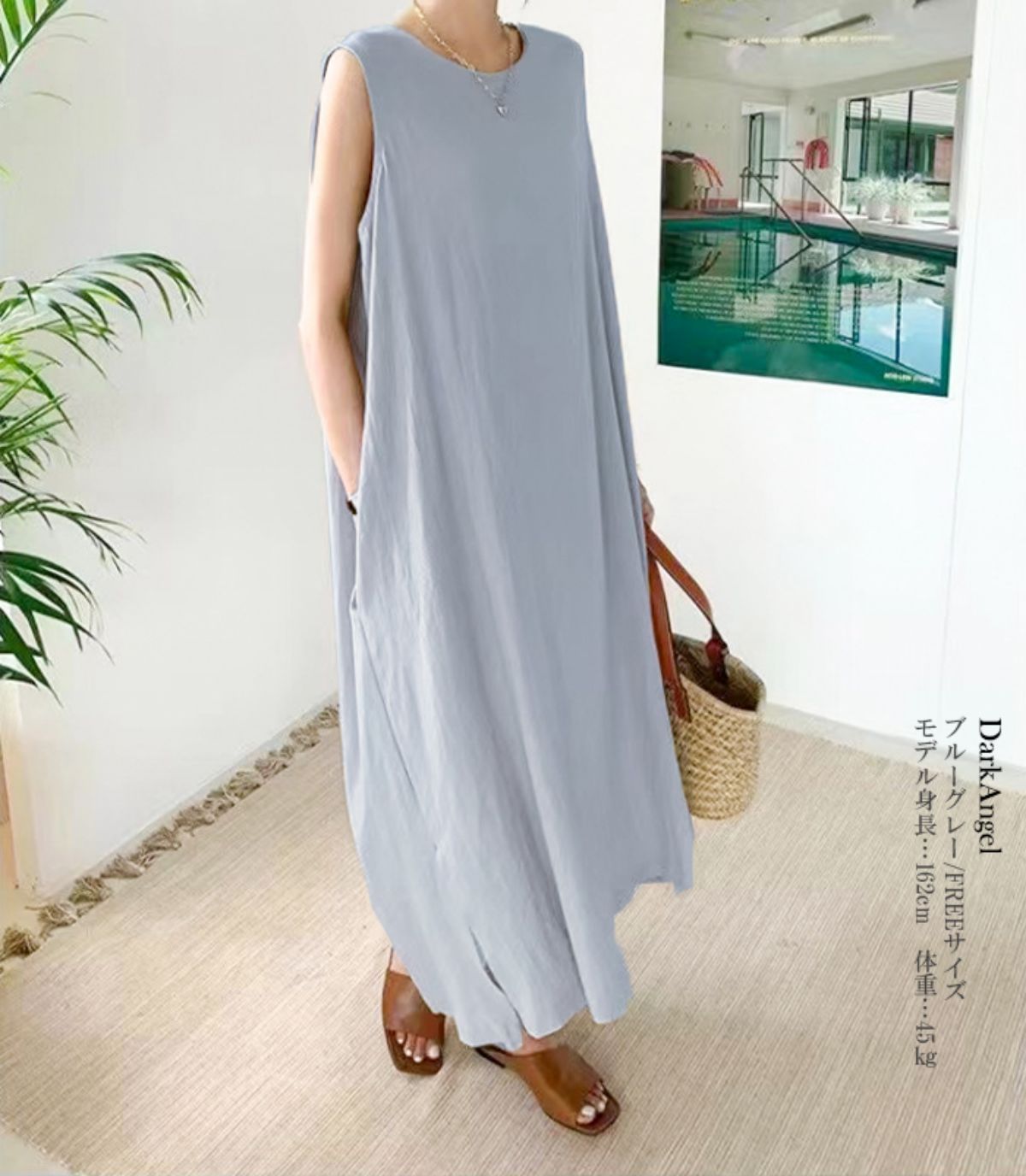 Casual Linen Summer Long Cozy Dresses