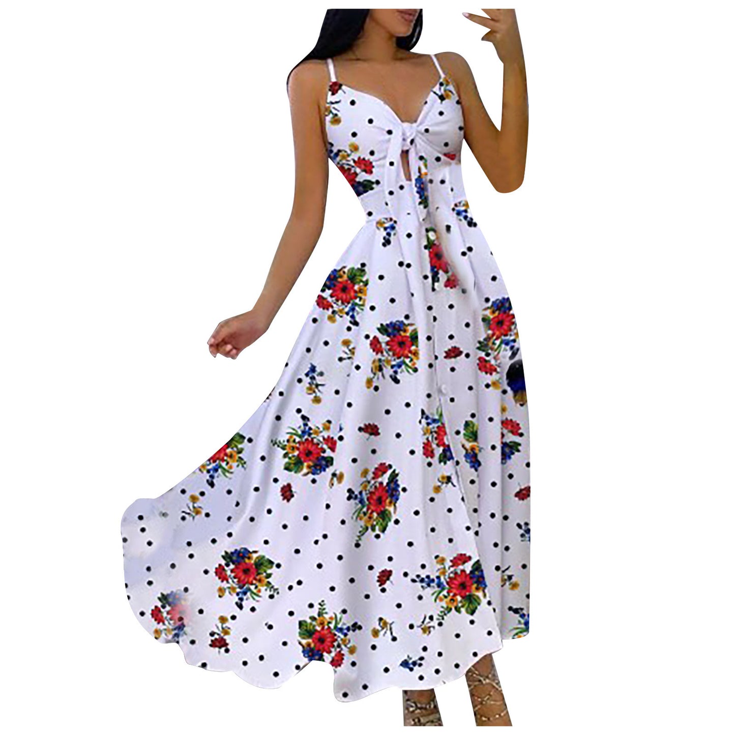 Sexy Sleevelss Summer Long Dresses